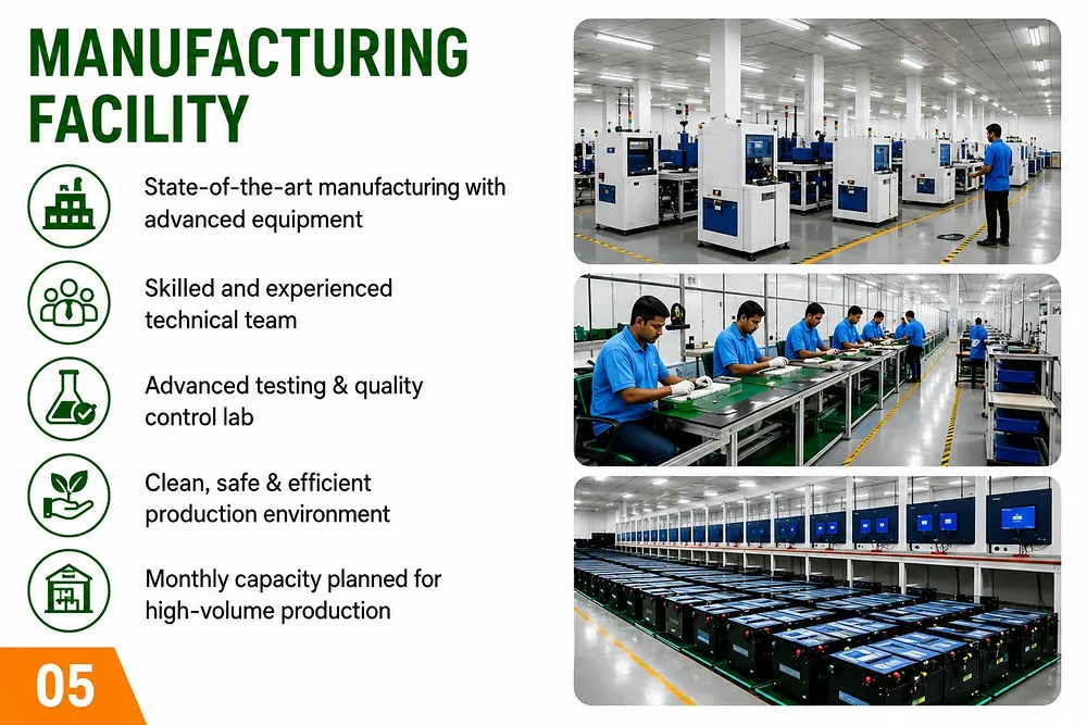 Manufacturing facility